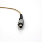 FVB 3 Pin Straight Plug Connector IP50 3 Amps For Special Cable Crimping