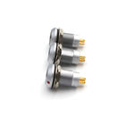 IP50 Circular Push Pull Connectors 6 Pin 2.5A Vacuum Seal Fixed Socket