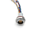 Customized 2K Size 12 Pin Female Connector Self Locking Metal Socket