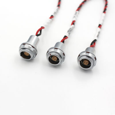 La circular 2 Pin Waterproof Connector PIDE el zócalo femenino 0K 302 con el aislador del PPS