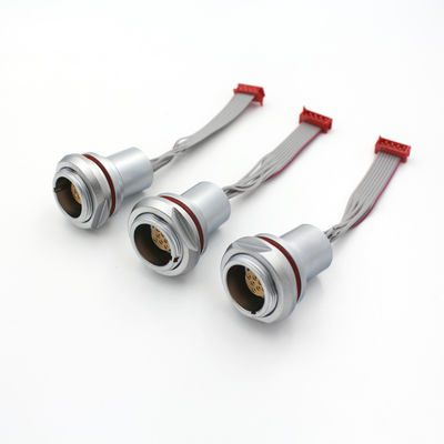 Prenda impermeable 8 Pin Wire Connectors de los conectores circulares de la serie 10A IP68 de la baja tensión 2K