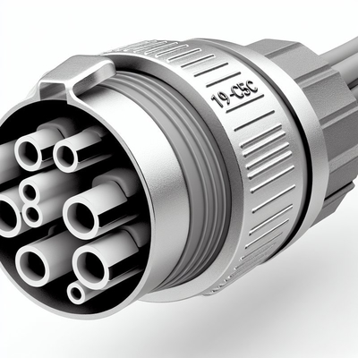 19 Conector circular de empuje y tracción IP68 para entornos adversos