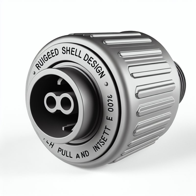 Conectores circulares push-pull serie 1031F IP68 con terminación de soldadura